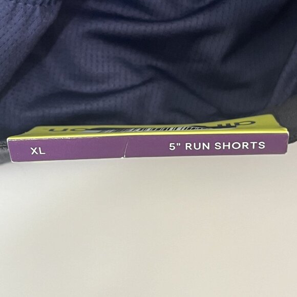 All In Motion Men's Performance Shorts, Navy, XL‎ - Picture 7 of 9